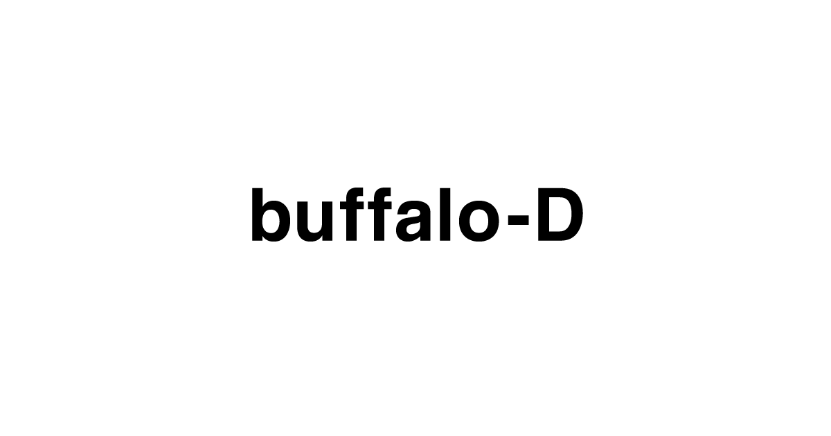 buffalo-d
